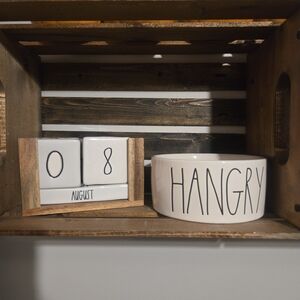 Rae Dunn White Hangry Bowl